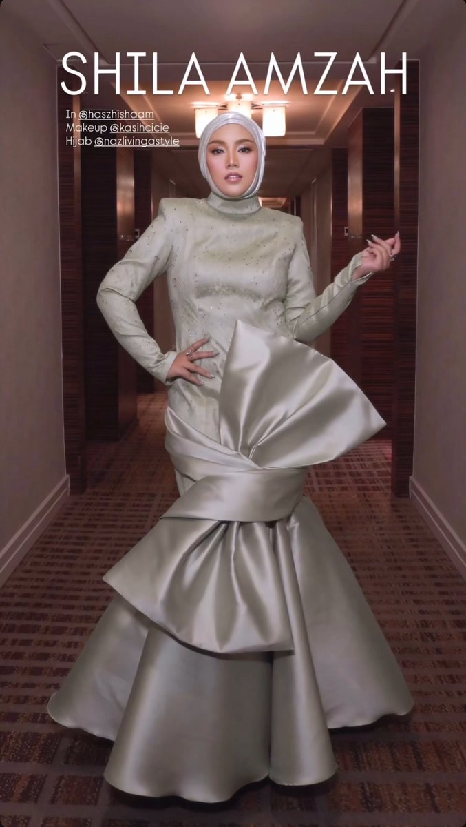 Shila Amzah looks haute couture in new photo.