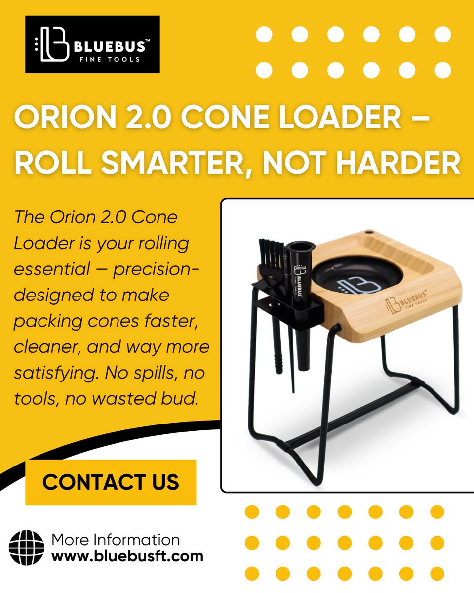 "Tried it once. Now it’s non-negotiable. 🌿💨 Orion 2.0 just changed the game."
🔗 bluebusft.com/products/orion…

#StonerApproved #GameChanger #Orion20 #RollingGear #BlueBusFT #ConeStuffers #420Tested #SmokeSmarter #NextLevelRolling