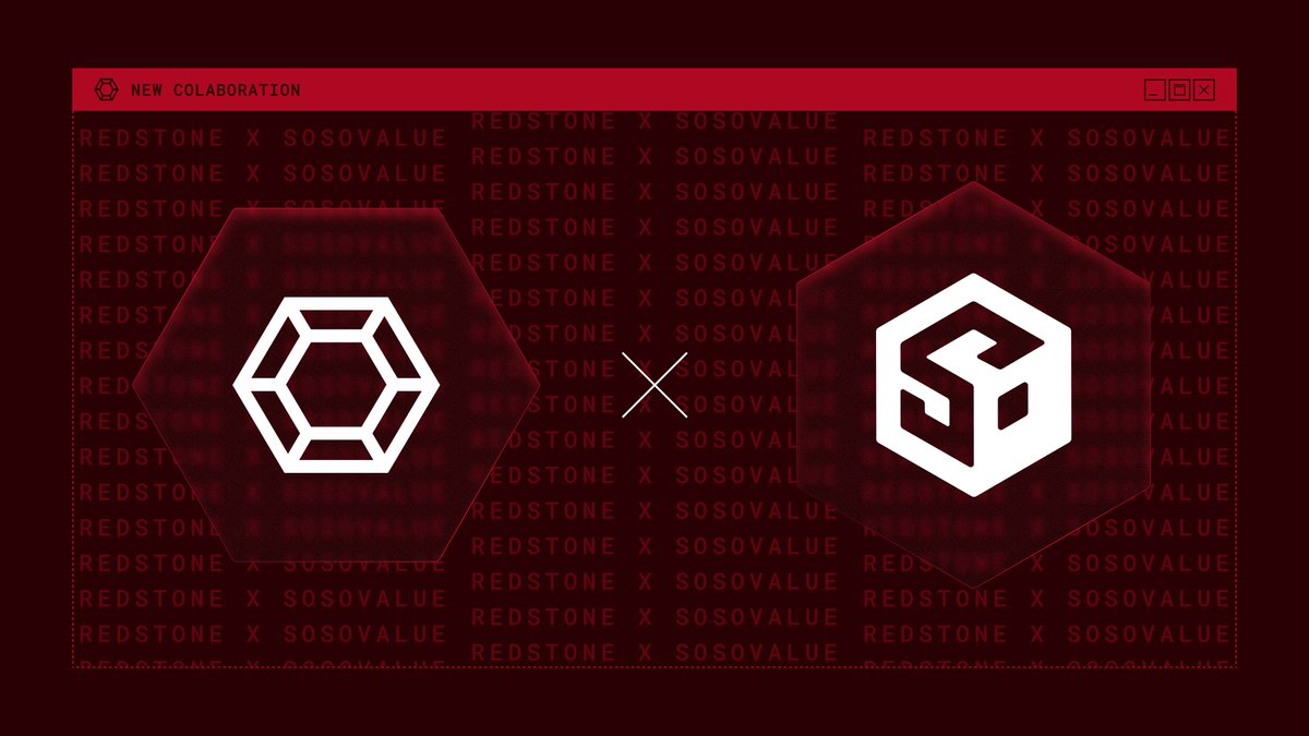RedStone Powering Cutting-edge Index Solution @SoSoValueCrypto is leading  this shift with the SoSoValue Indexes (SSI) Protocol — a spot index  solution that bringing structure, efficiency, and accessibility to crypto  investing. 🧵