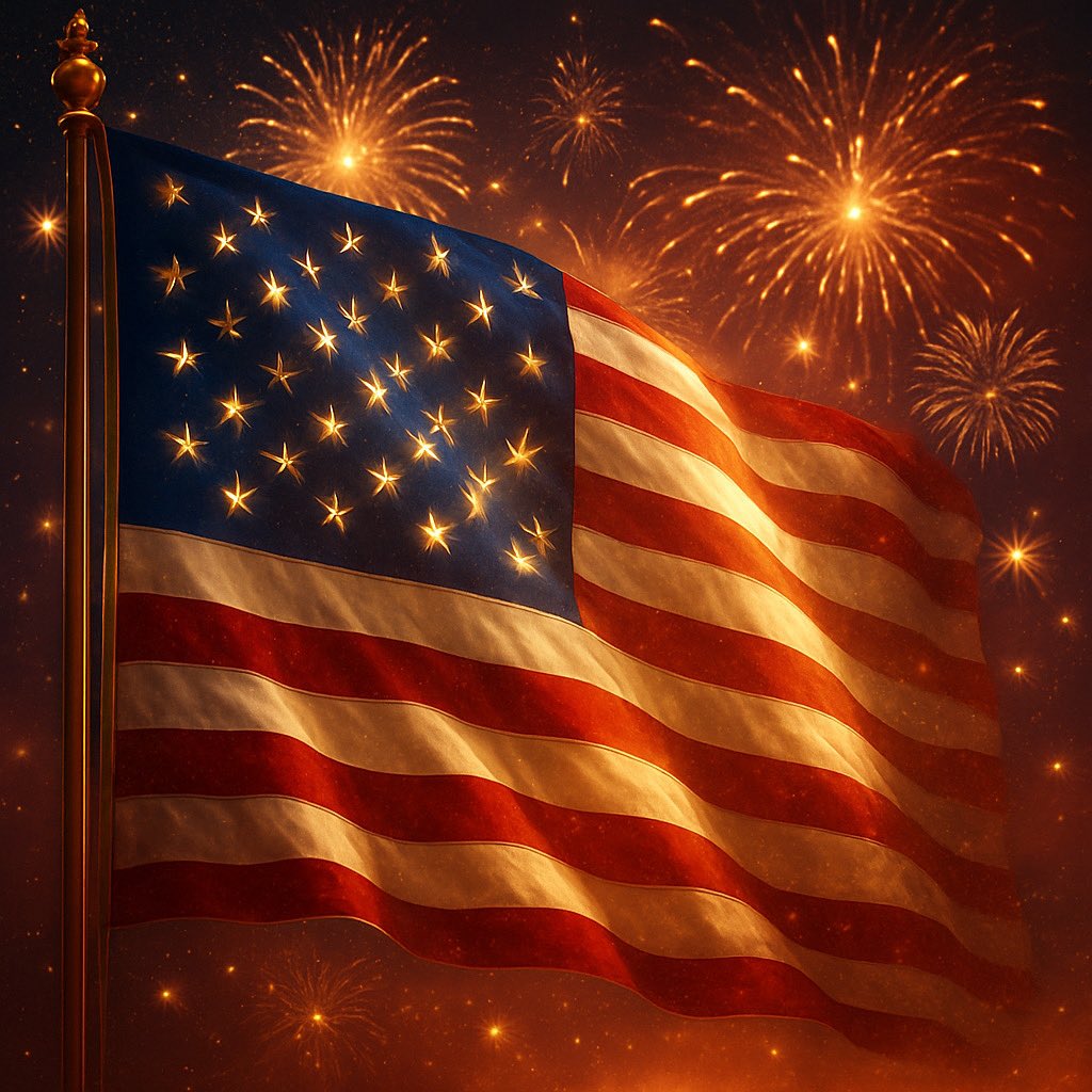 🎆 Wishing all my American friends and followers a very Happy 4th of July! 🎇

Today, we celebrate freedom, unity, and the dazzling spirit of a nation that shines as brightly as the stars in its sky. 🇺🇸✨
Wherever you are—may your day be filled with laughter, love, fireworks, and