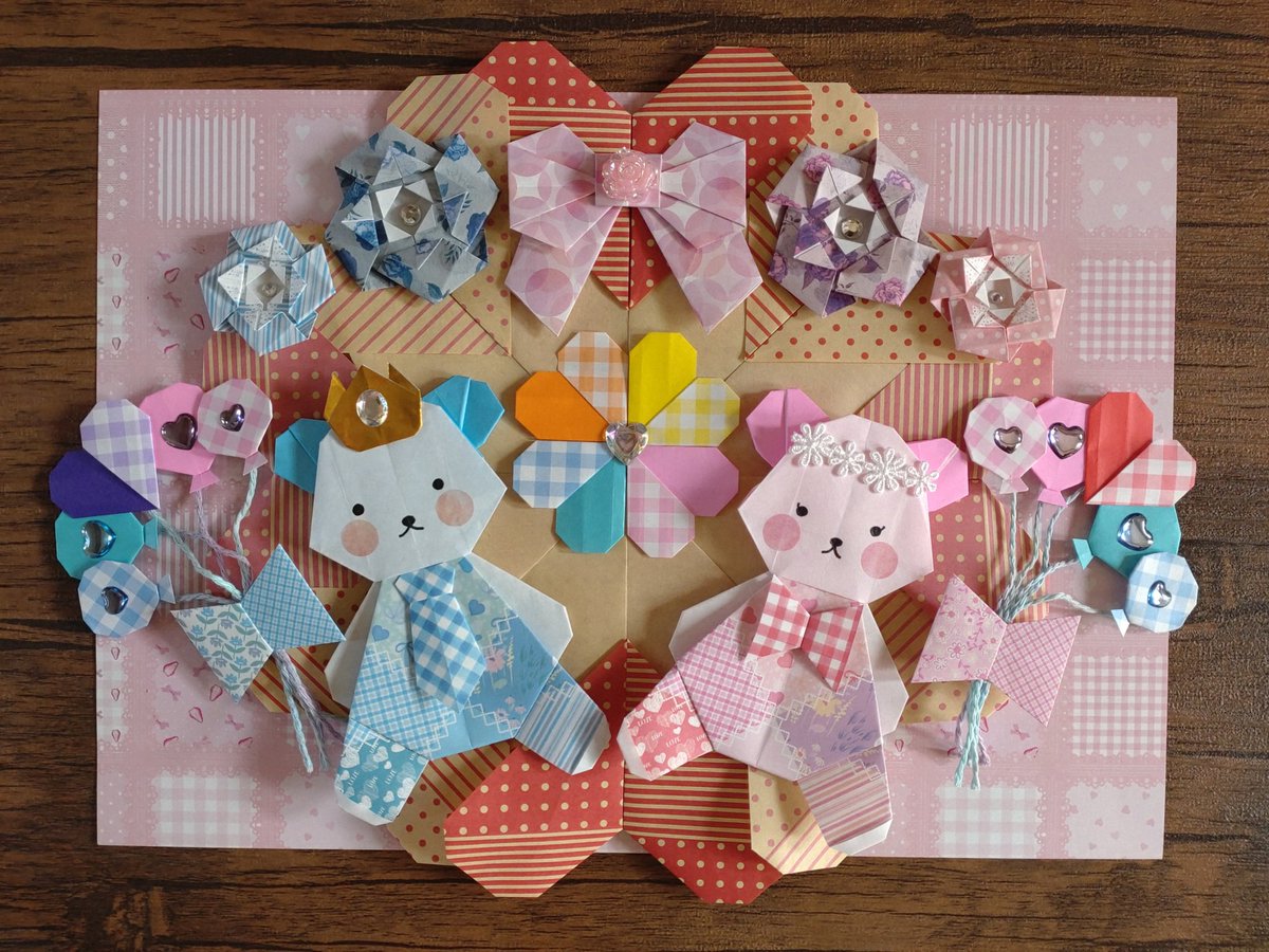 #ウェルカムくまさん②
完成しましたぁ🧸💕
これでOKも頂けて、無事にお届けも完了です♡!

見て下さり、ありがとうございます(⁠ ⁠ꈍ⁠ᴗ⁠ꈍ⁠)🎀