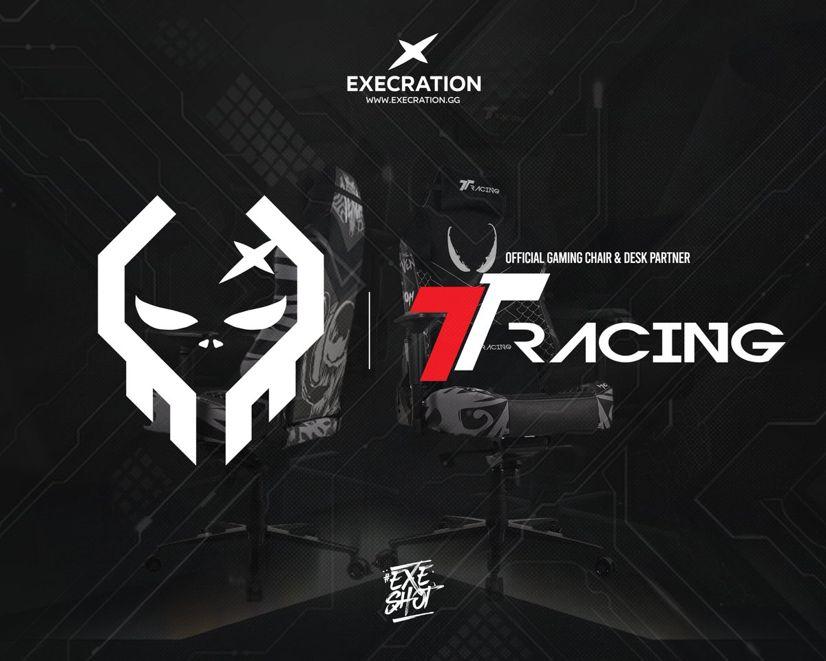 We are proud to announce that TTRacing is now our official chair &amp; desk partner.

The Revolution of the Squad is now reinforced by the best! You may also enjoy a 15% discount by using our Promo Code: XCTN15

#ExeShot #TTRacingPhilippines #TTRacing
#WeHaveYourBack