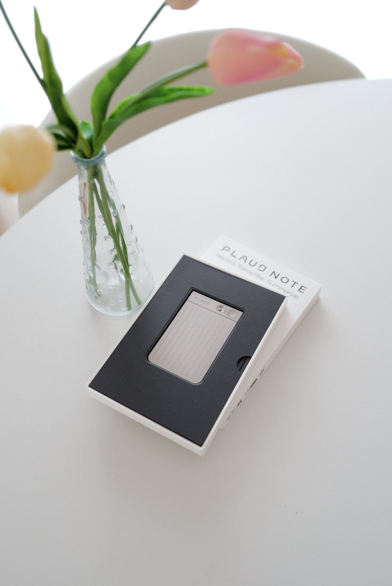 murata_atsumi's tweet image. 𝑴𝒚 𝑵𝒆𝒘 𝑮𝒆𝒂𝒓...
スターライト、色が可愛い🌷

#プラウドノート #PLAUDNOTE