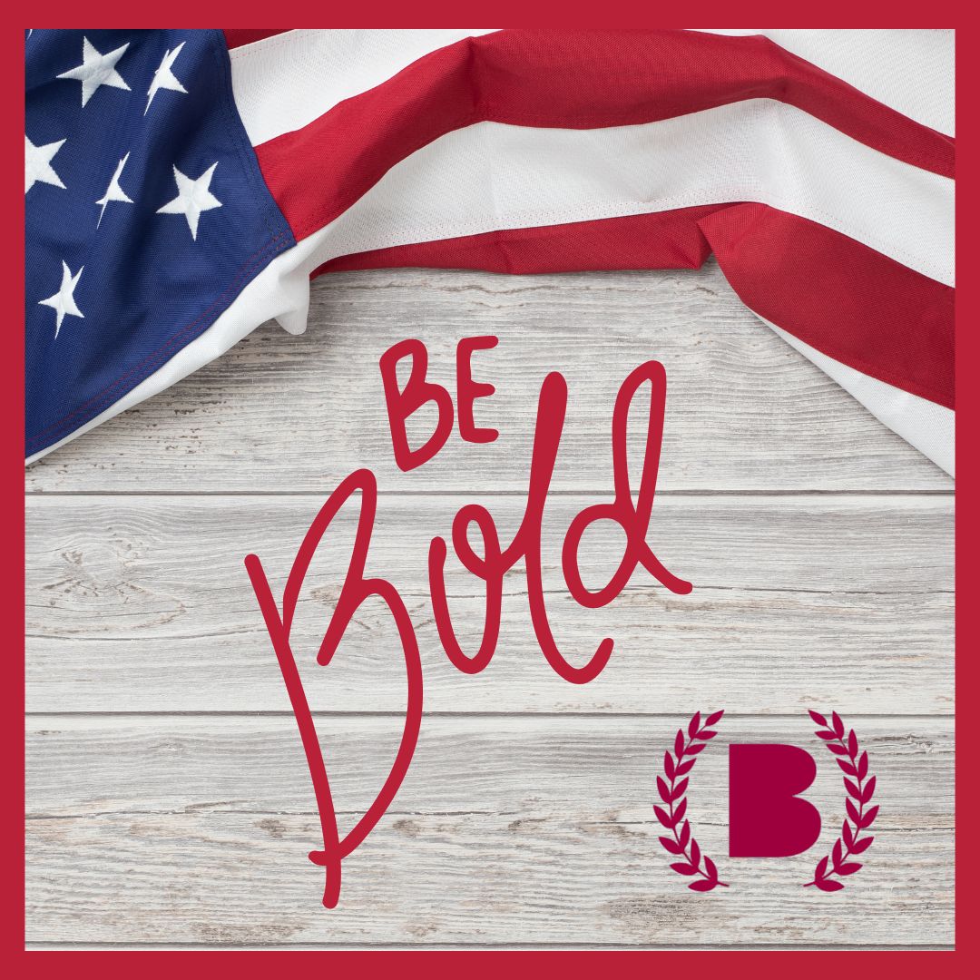 Always #beBOLD America 🇺🇲