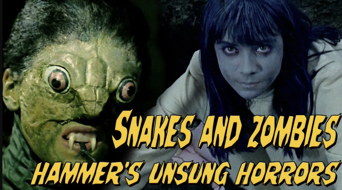Our latest special looks at Hammer's Cornish Duo! The Reptile and The Plague of the Zombies. youtube.com/watch?v=L4ez7w…