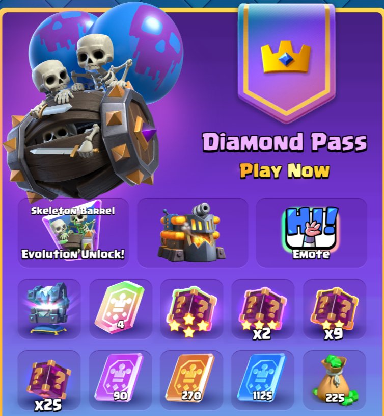 Wanna say "Hi!" to your opponents?
2× Season 73 Pass Royale Giveaway #GiftedBySupercell 

Like❣️+RT🍀 to enter, ends when new season starts.
Good luck!