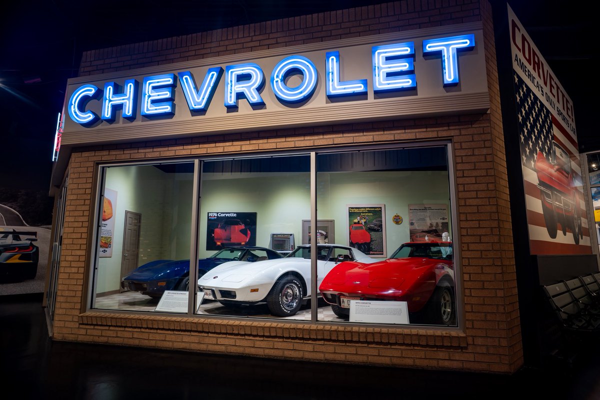 This Independence Day, take a journey through American performance history. The National Corvette Museum is open today, Friday, July 4 from 9:00 AM–5:00 PM CT 🇺🇸