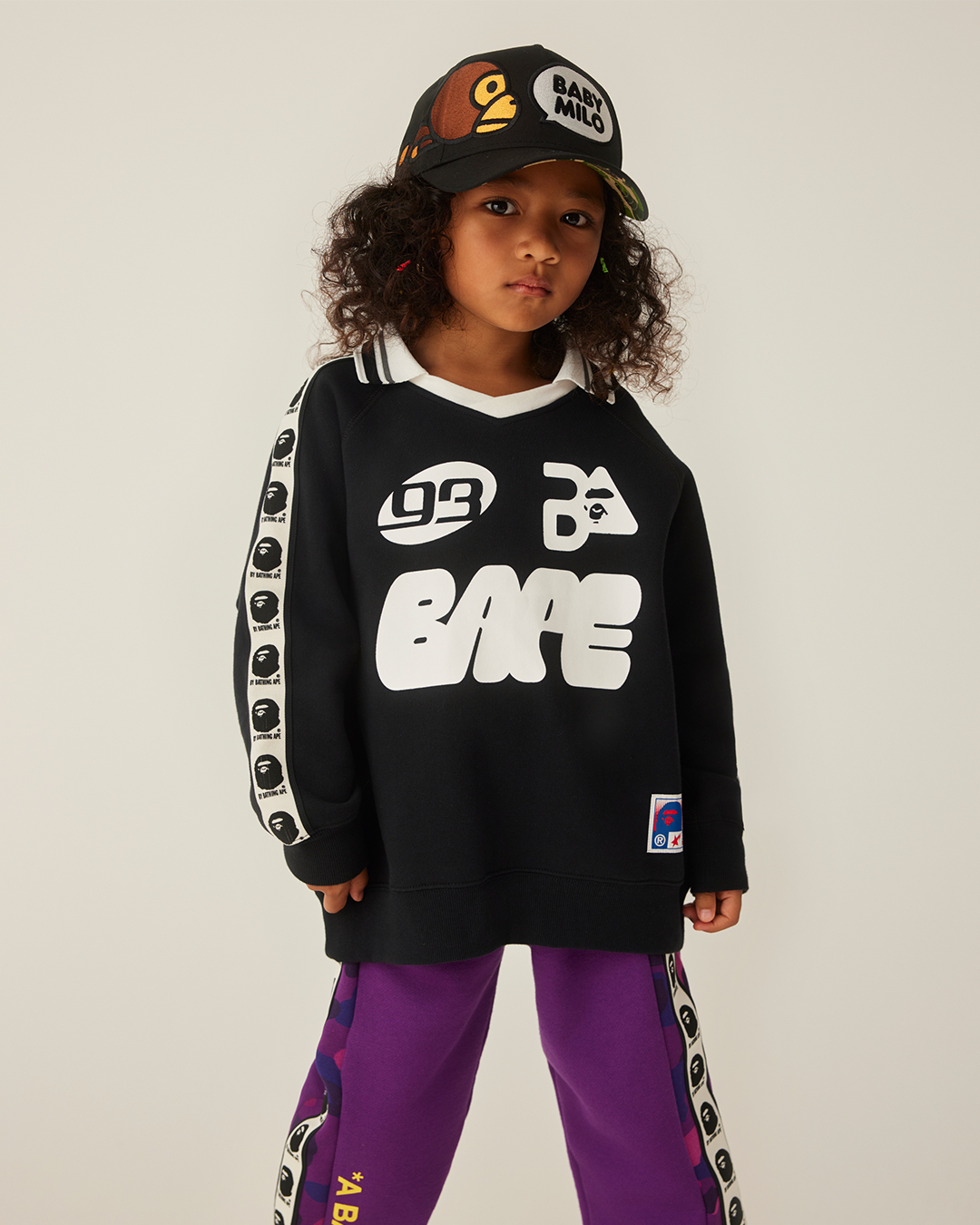 BAPE KIDS カラフルブランケット BAPE KIDS® JAPAN OFFICIAL | WILD LEOPARD PATTERN SHARK ZIP