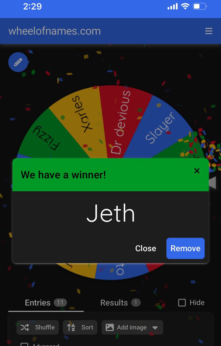 Winner of supporter wheel <a href="/TheJethex/">Jethex</a> 🏆

Congrats and thanks all for the support🙏🏻

Pls dm <a href="/SxorpRedeem/">SxorpRedeem</a> to claim your vbonks🙌🏻
