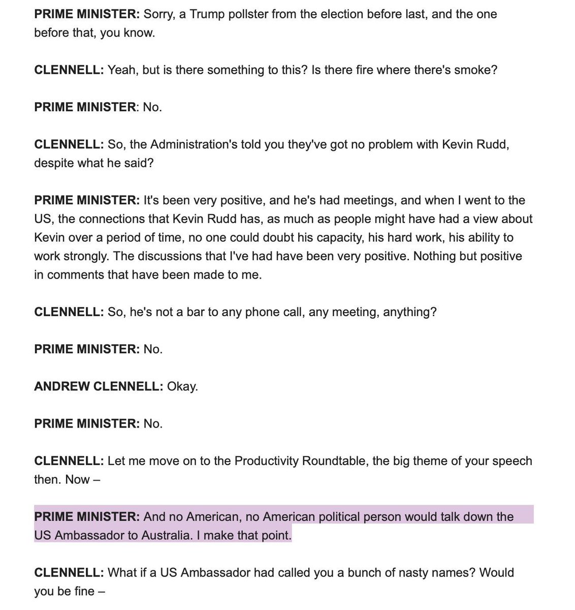 Shades of Scott Morrison from Albanese here. Whenever questions were asked about difficult international relations, he'd start accusing the media and the like of talking down Team Australia etc and questioning whose team/side they were on.