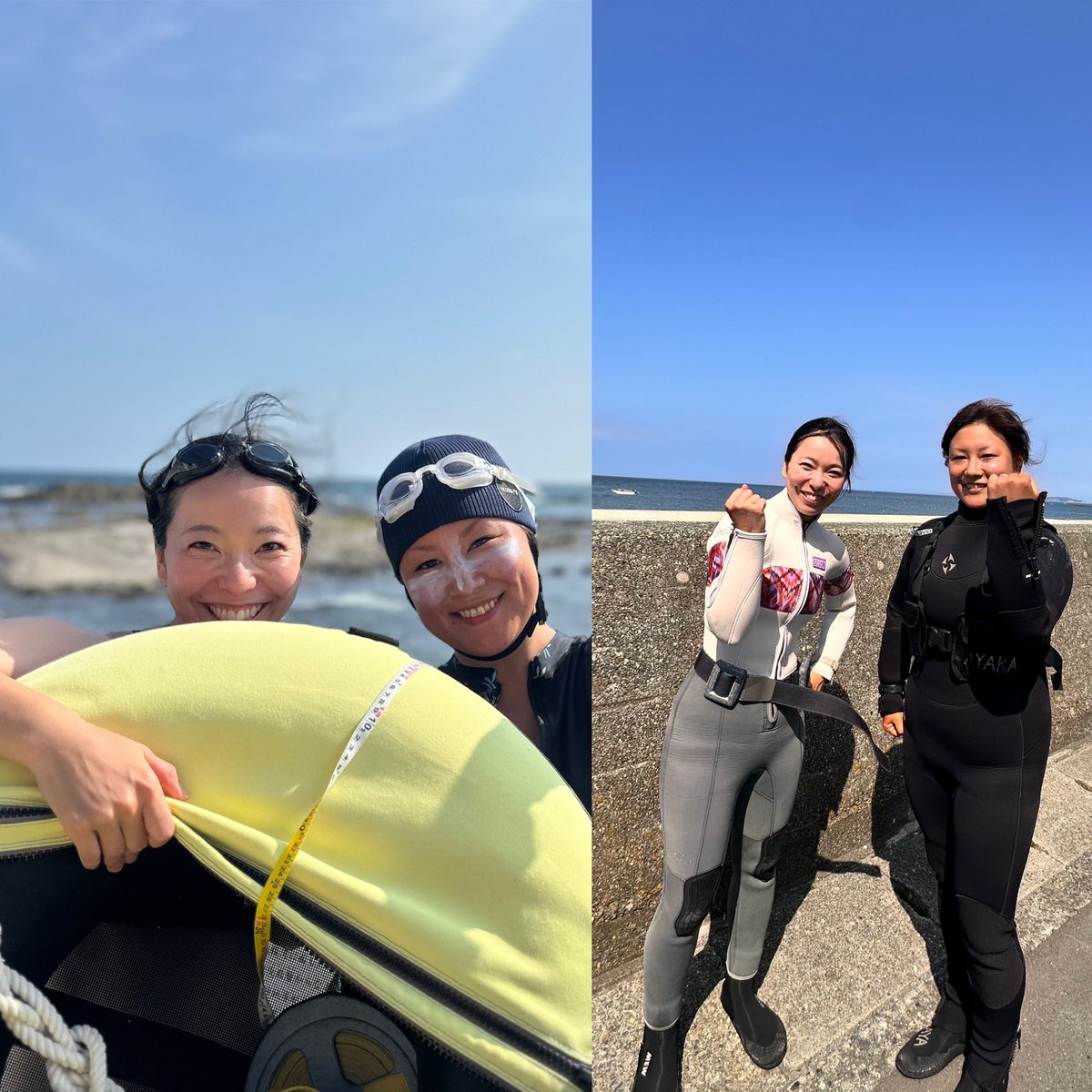 hayamadive's tweet photo. 今日から2人のダイブマスタートレーニング(DMT)コースが始まりました。
いわゆるプロになるためのコースです。
スタッフもギアを上げて、素敵なプロダイバーになれるように、スタッフ一同切磋琢磨していきます。

今後は講習やファンダイブなどのアシストをしながらプロを目指して頑張りますので、海で出会ったら声かけてくださいね！

葉山ダイビングサービスは、初級コースからプロフェッショナルまで全てのコースのプログラムを開催しております。
ランクアップはダイビングの安全を高め、楽しさ5割増しです。

がんばれー！