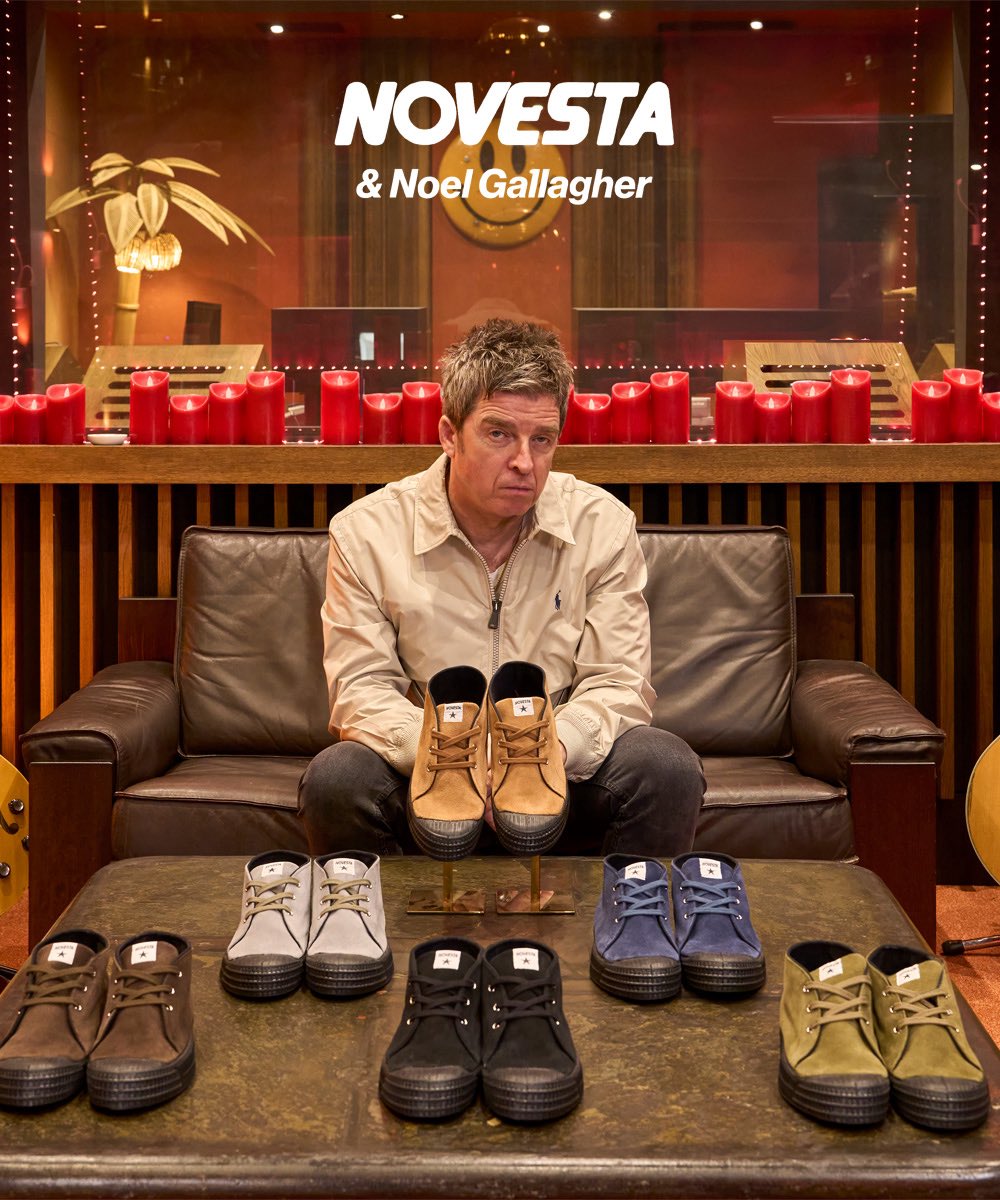 YardsStore's tweet image. Novesta &amp;amp; Noel Gallagher Lone Star Chukka out now.

Available in black, chocolate, khaki and tan.

All profits support Teenage Cancer Trust

#sneakerrelease #trainer #novesta #oasis #sneakercommunity #noelgallagher