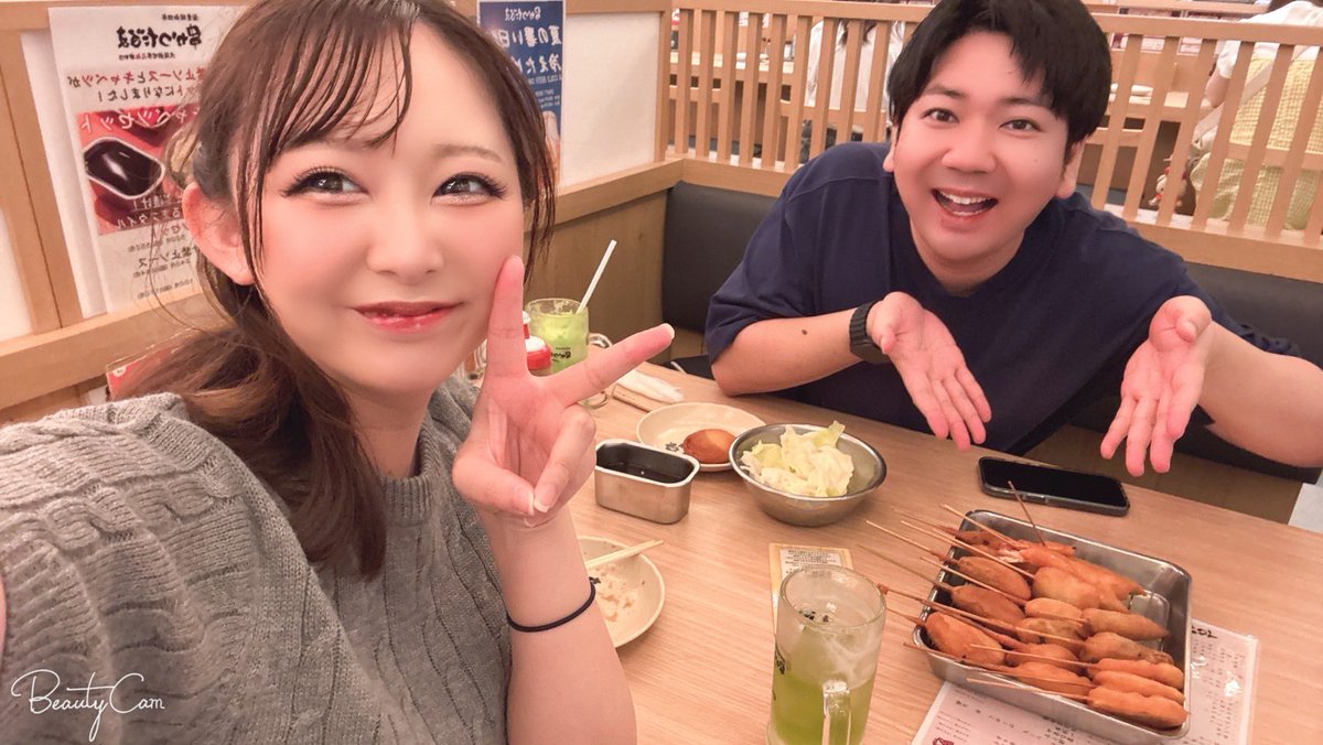 terumaya66's tweet photo. 串カツめっっっちゃ美味しい〜☺️❤️

ありがとーーー！！！ https://t.co/LQhByCuvcy