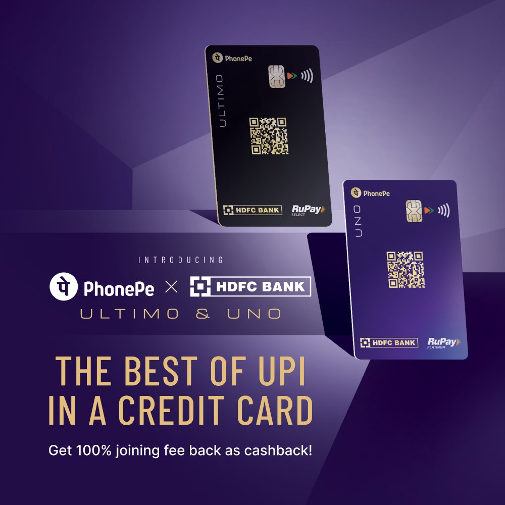 PhonePe's tweet image. Love a good payback? Your joining fee = 100% cashback. 💯🙌

#phonepe