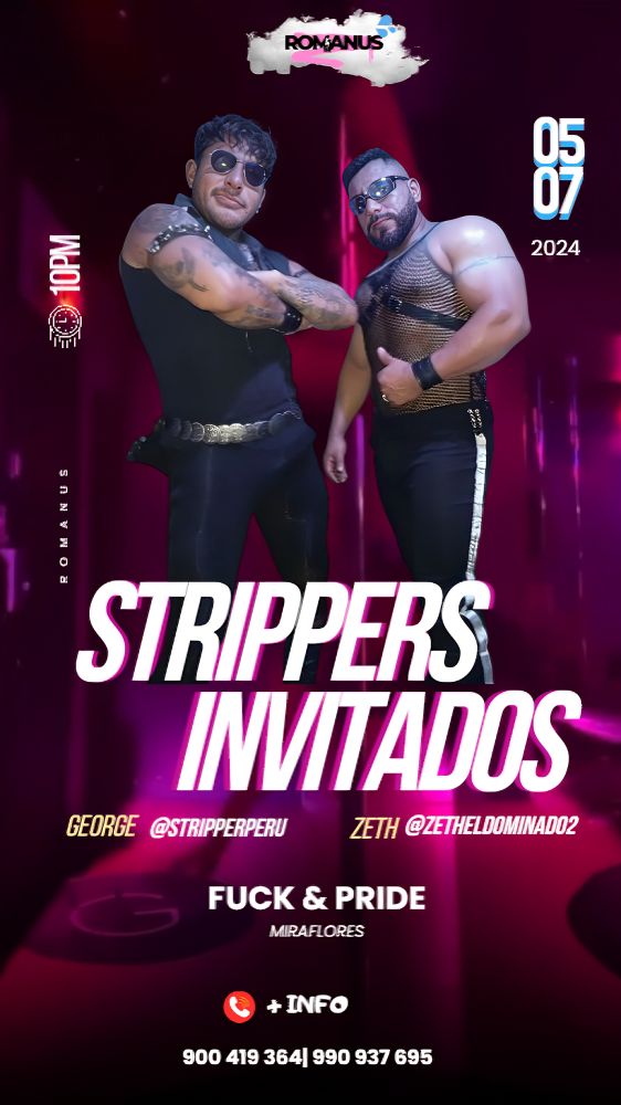 Zetheldominador2🇵🇪 (@zetheldominado2) on Twitter photo Este 05 de Julio en Rumanus Fuck despidiendo el mes del orgullo , no te pierdas este evento hott salido de serie , ven disfruta y entregate al placer del sexo en vivo ,te espero
<a href="/etlima69/">EventosTopLima69</a> Este 05 de Julio en Rumanus Fuck despidiendo el mes del orgullo , no te pierdas este evento hott salido de serie , ven disfruta y entregate al placer del sexo en vivo ,te espero
<a href="/etlima69/">EventosTopLima69</a>