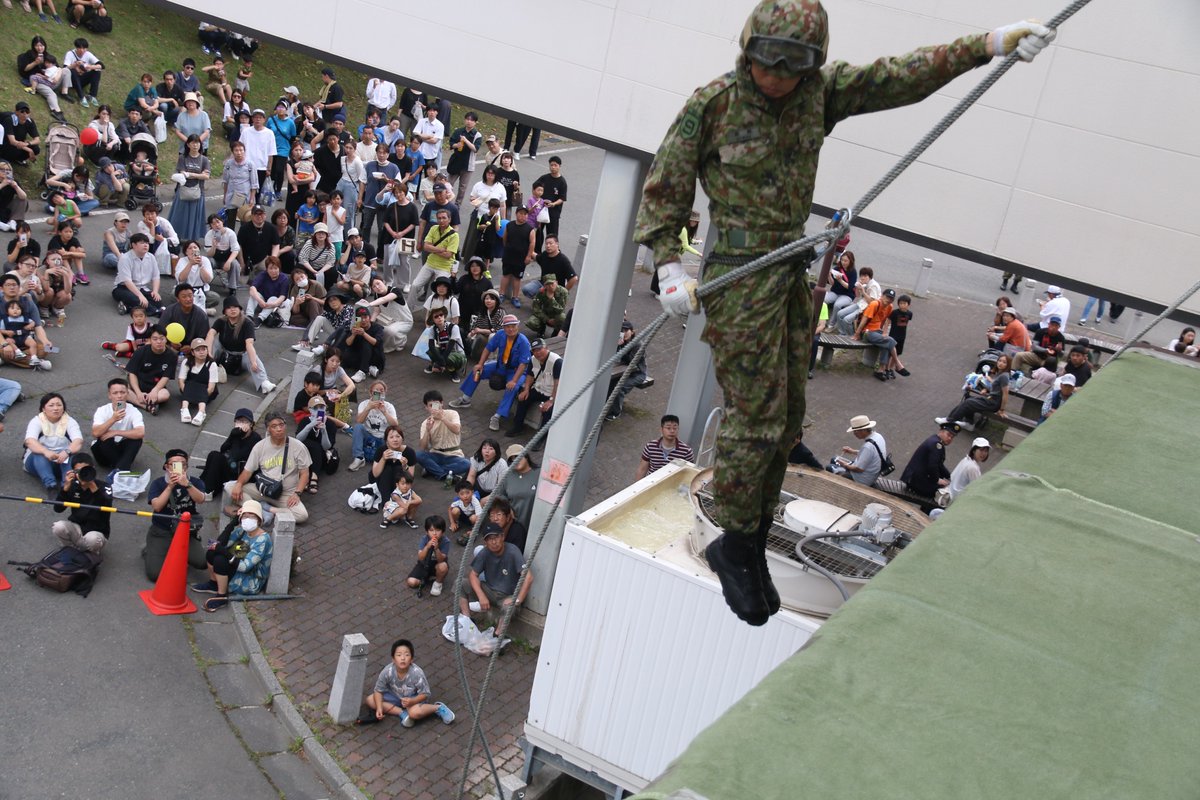 Gsdf_Camp_Iwate's tweet image. #岩手駐屯地創立６８周年記念日
その５　レンジャー訓練展示