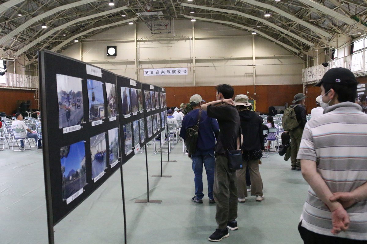 Gsdf_Camp_Iwate's tweet image. #岩手駐屯地創立６８周年記念日
　岩手駐屯地創立６８周年記念行事にたくさんのご来場ありがとうございました。今後とも岩手駐屯地をよろしくお願いいたします。
その７　音楽演奏会等の様子