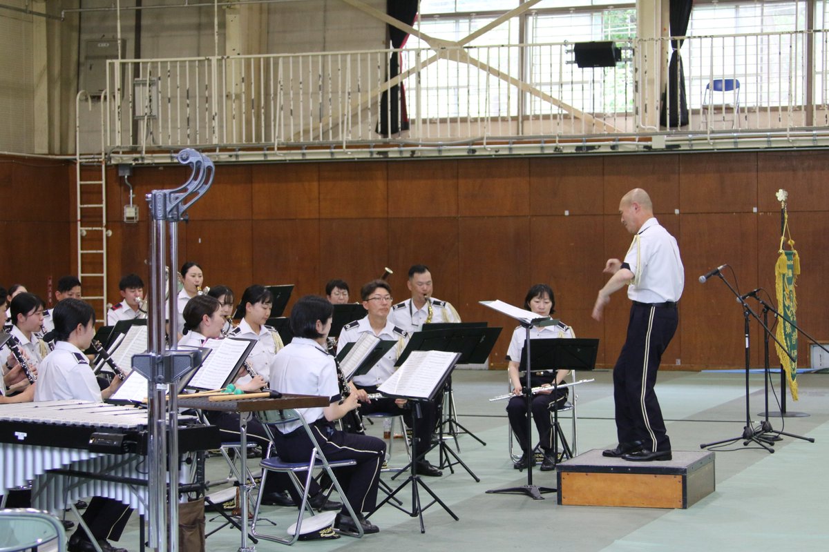 Gsdf_Camp_Iwate's tweet image. #岩手駐屯地創立６８周年記念日
　岩手駐屯地創立６８周年記念行事にたくさんのご来場ありがとうございました。今後とも岩手駐屯地をよろしくお願いいたします。
その７　音楽演奏会等の様子