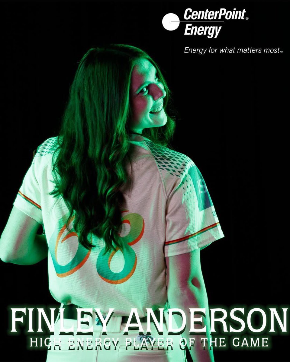 CenterPoint Energy Player of the Game! 

Anderson: | 2-3 | 3B | BB | SB | R |