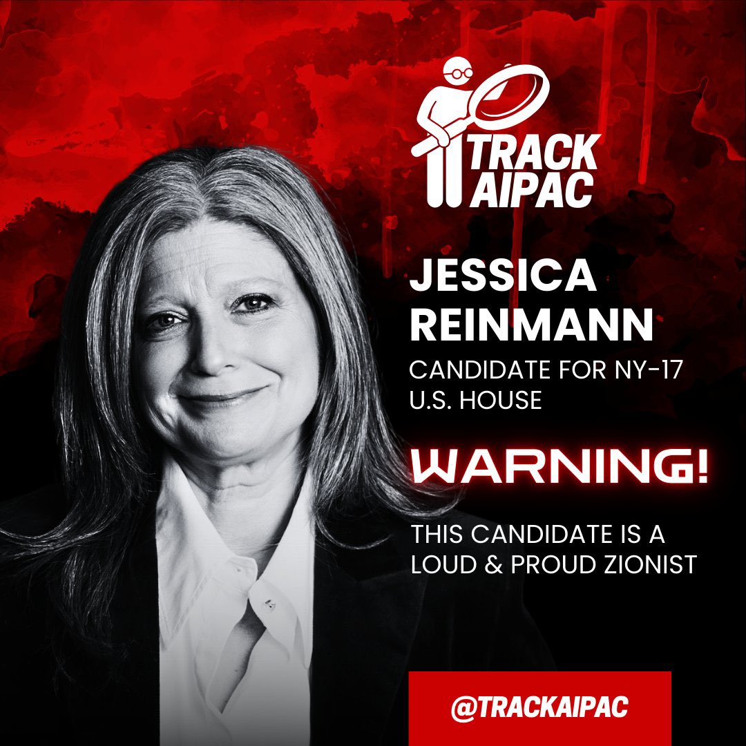 AIPAC Tracker (@trackaipac) on Twitter photo <a href="/JessicaReinmann/">Jessica Reinmann</a> Jessica Reimann is a hateful bitgot. The last thing we need more of in Congress. <a href="/JessicaReinmann/">Jessica Reinmann</a> Jessica Reimann is a hateful bitgot. The last thing we need more of in Congress.