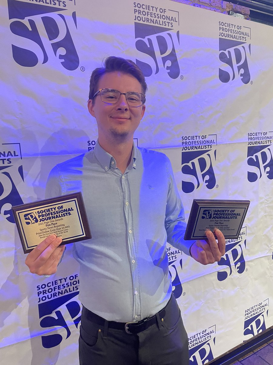 TheodoreTollef1's tweet image. Hey, look at that. @twinsdaily and @ZoneCoverageMN are now award winning publications, thanks to MN SPJ recognizing my work covering the St. Paul Saints last season.
You can read the award winning stories here.
twinsdaily.com/news-rumors/tw…
zonecoverage.com/2024/mn-twins-…