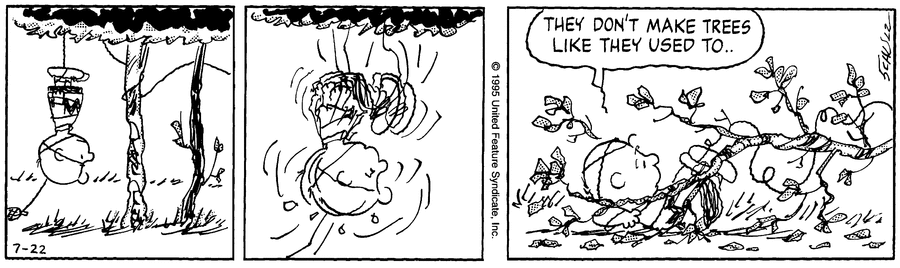 peanuts_no's tweet image. July 22, 1995