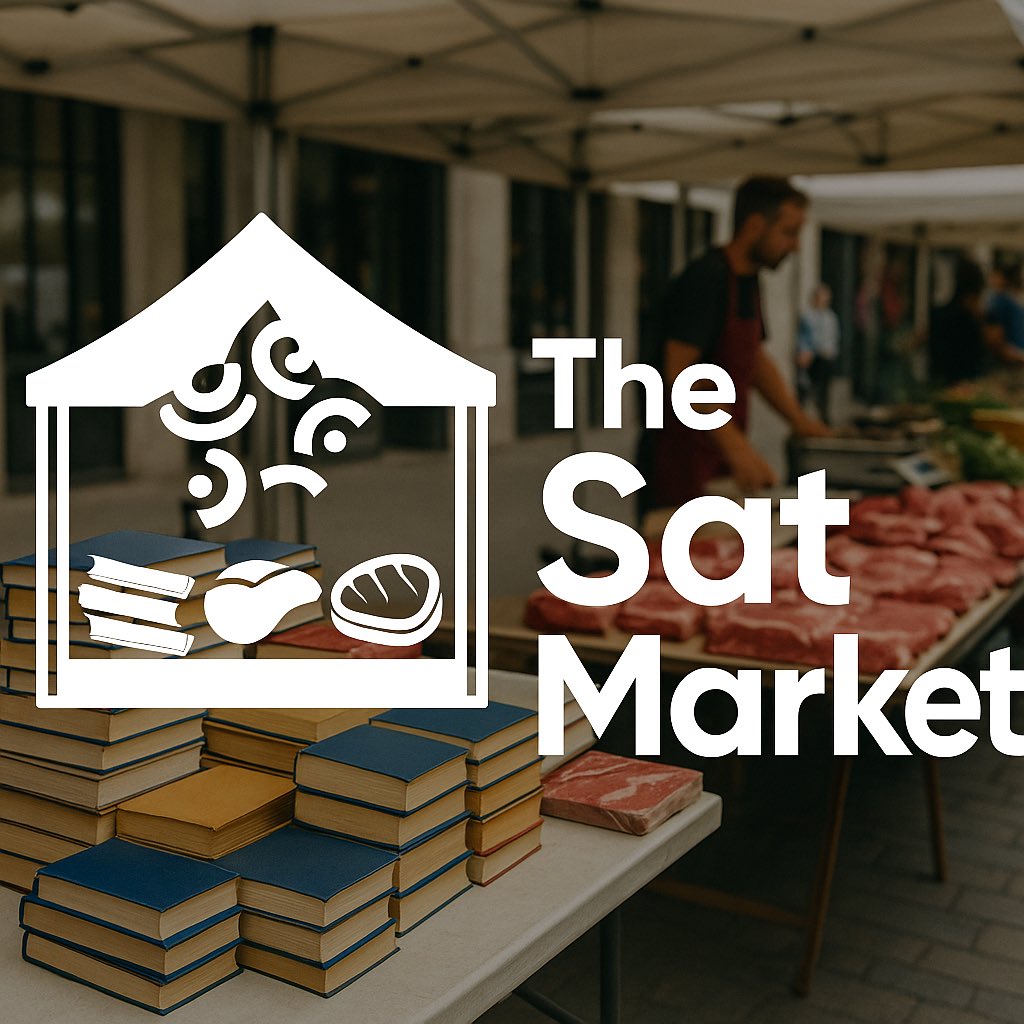 BTCSatMarket's tweet image. It’s finally here!
Join us at the biggest Sat Market ever! 41 vendors. 
Friday 4-9pm
Huge prizes and fun games! 
Drinks &amp;amp; Food!
