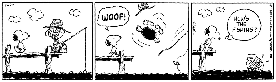 peanuts_no's tweet image. July 27, 1995