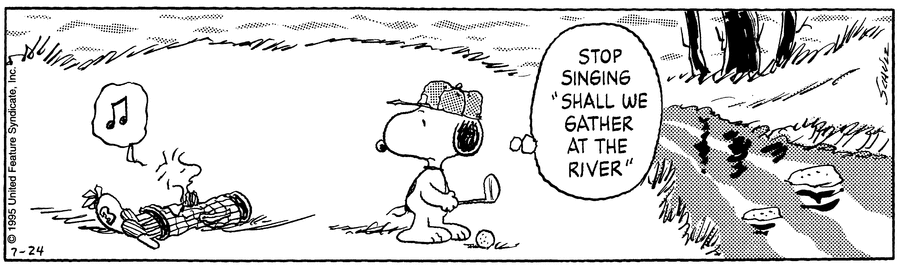 peanuts_no's tweet image. July 24, 1995
