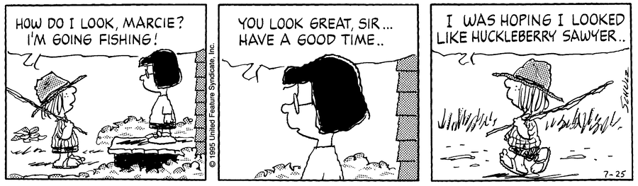 peanuts_no's tweet image. July 25, 1995