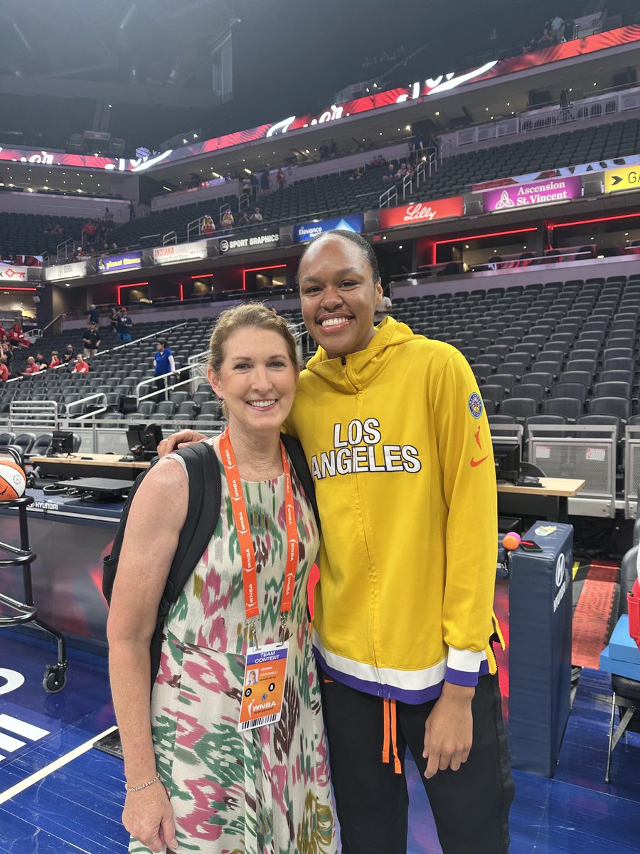 Debbie Antonelli (@debbieantonelli) on Twitter photo Pre game with <a href="/CaryImpsWBB/">Cary High WBB 🏀</a> alum legend <a href="/stevens_azura/">azurá b. stevens</a>
Love seeing her & so proud of what she is doing on/off the court!
If I had any records at Cary High I don’t anymore after she went thru our high school!
6’6 frame w/ 3pt range part of her skill-set! Pre game with <a href="/CaryImpsWBB/">Cary High WBB 🏀</a> alum legend <a href="/stevens_azura/">azurá b. stevens</a>
Love seeing her & so proud of what she is doing on/off the court!
If I had any records at Cary High I don’t anymore after she went thru our high school!
6’6 frame w/ 3pt range part of her skill-set!