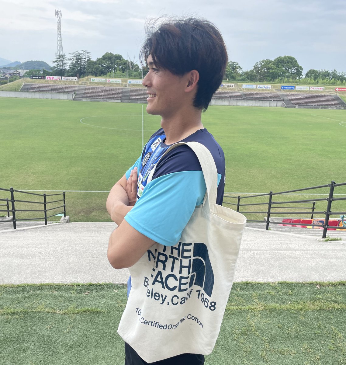 #サステナカップ 🏆
選手も頑張っています📢

#櫻庭立樹 隊長のMYバッグ👀

お買い物にいく時はみんなもマイバッグ・エコバッグを持っていこう〜〜٩( ´ω` )و

#ガイナーレ鳥取
#サステナカップ応援チャレンジ