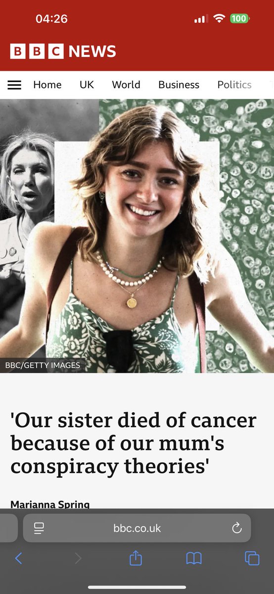 Annette (@kernowgold) on Twitter photo <a href="/Nullen80/">👑 Nullen, Biscuit Overlord.</a> First I’ve heard of this but when I go looking, I find Marianna Spring’s excellent interview with Kate’s sons, who say it was their mother’s doing.
What a huge loss for the siblings and waste of a young life.
bbc.com/news/articles/… <a href="/Nullen80/">👑 Nullen, Biscuit Overlord.</a> First I’ve heard of this but when I go looking, I find Marianna Spring’s excellent interview with Kate’s sons, who say it was their mother’s doing.
What a huge loss for the siblings and waste of a young life.
bbc.com/news/articles/…