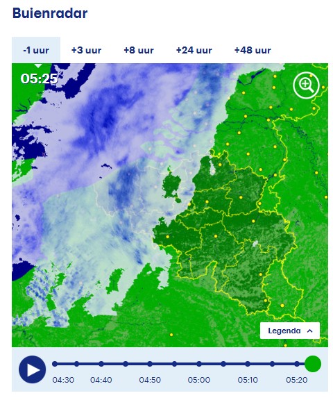 Het is afgelopen nacht behoorlijk afgekoeld en er waaide ook een verkoelende zuidwestenwind. Ideaal om te slapen. Het kwik loopt vandaag op tot 24 of 25°C met tijdens de ochtend regen. Vanmiddag verlaat de regen het oosten.
buienradar.be/belgie/weerber…
facebook.com/buienradarbe
