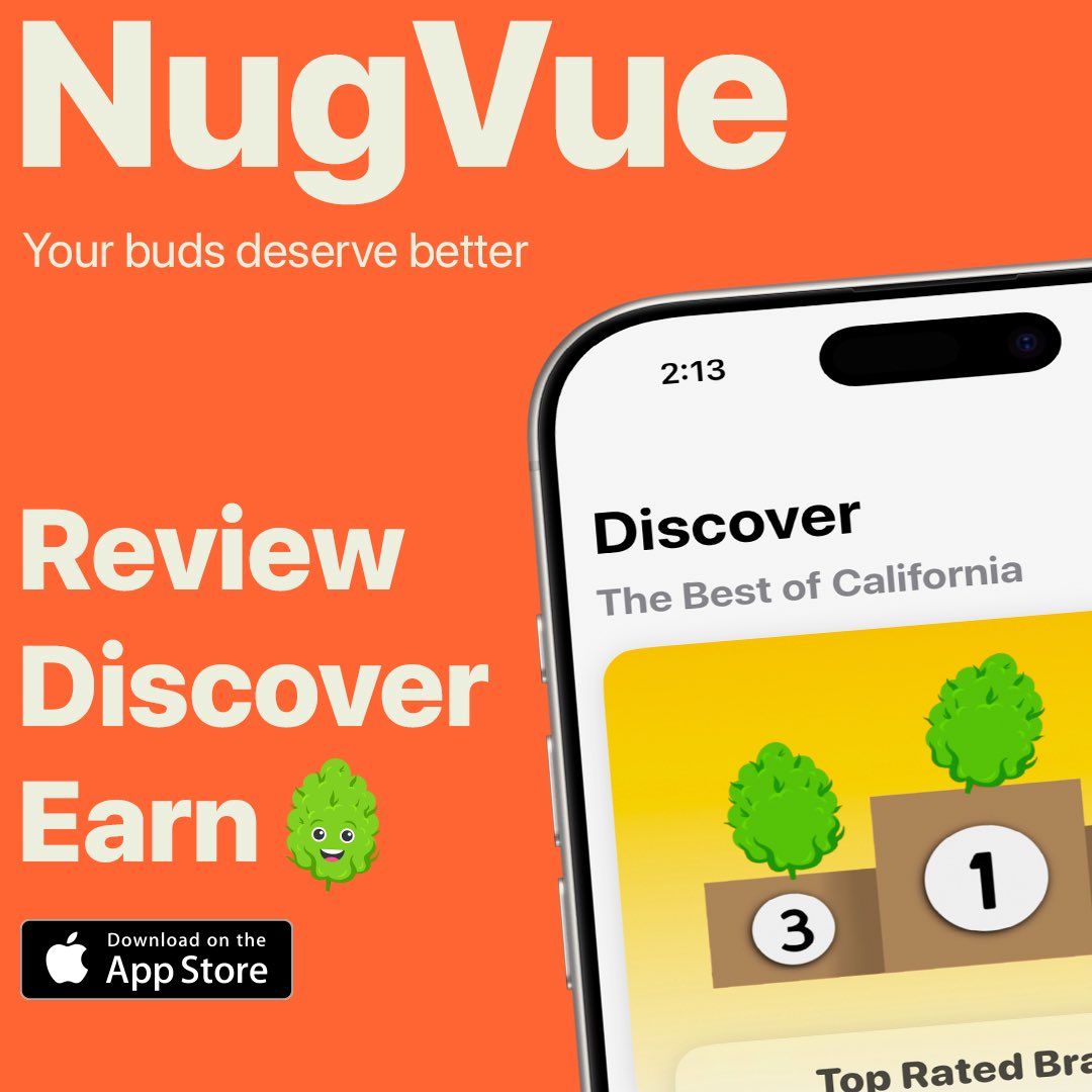 Think your weed taste is elite? Prove it 🍃
👇 Download NugVue &amp; let the judging begin
 apps.apple.com/us/app/nugvue/…