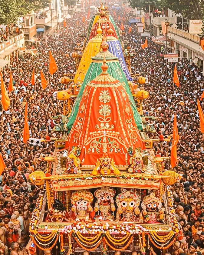 RavindraBhati__'s tweet photo. बलभद्र सुभद्राभ्याम् जगन्नाथाय ते नमः।

भगवान श्री जगन्नाथ जी की पावन रथ यात्रा के शुभारंभ की हार्दिक बधाई एवं शुभकामनाएं! 

जय श्री जगन्नाथ! https://t.co/7k6WGA8ncd