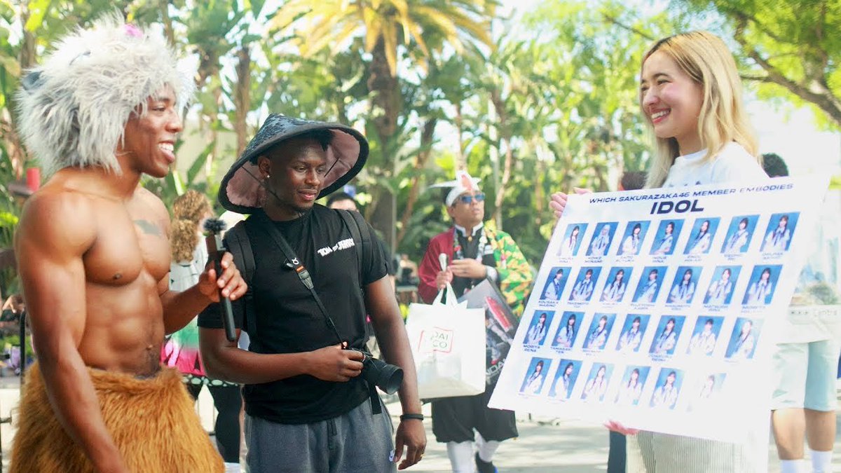 Just in time before Sakurazaka comes over for this year’s AX 🙂 Let’s see what the common con visitor thinks!

What Do Americans Think Of Sakurazaka46? @ Anime Expo | WHO IS THE IDOL

Click HERE:
youtu.be/YXBy9aM-1dM