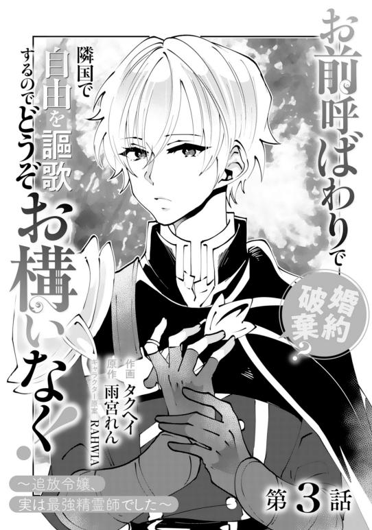 Takuhe_tarabox's tweet image. Berry’s fantasy vol.70にて『お前呼ばわりで婚約破棄?隣国で自由を謳歌するのでどうぞお構いなく!~追放令嬢、実は最強精霊師でした~』3話が掲載されています
よろしくお願いします🦔
#comicberrys #berrysfantasy