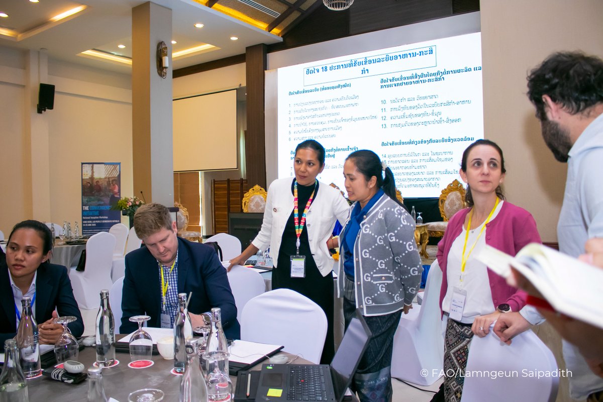 FAOLaoPDR's tweet image. 🇱🇦 Lao PDR is taking the lead with a new program linking food systems and climate action! 🌱 Over 80 experts joined forces to launch this initiative, paving the way for sustainable, climate-resilient food systems. 🌏
Read more: fao.org/lao-people-dem…
#FoodSystems #UNFSS2025