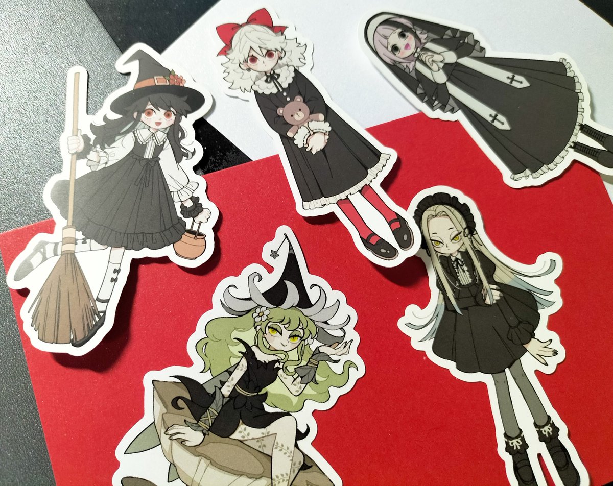 เซ็ตสติกเกอร์สาวๆชุดดำมาถึงแล้ว🖤🤍 ขนาดน้องๆจะสูง8เซนนะ✨

เจอกันที่งาน #IFEXPO25 ค้าบพ้ม เราไปทั้งสองวันเลย!

ขอบคุณทางร้าน <a href="/boobooprinting/">บูบูปริ้นติ้ง ♡˖* รับพิมพ์RGB</a> มากเลยนะคะ!