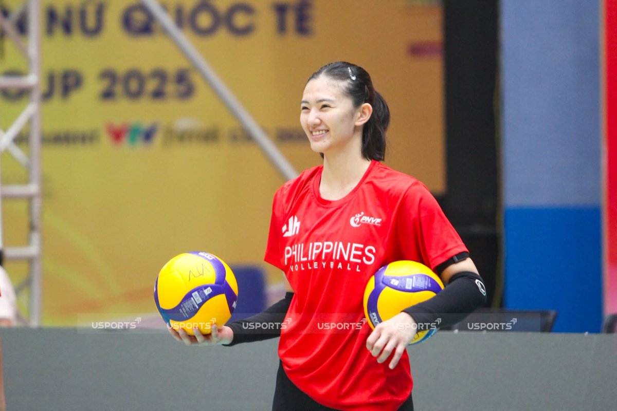 volleytrails's tweet photo. 🇵🇭 Alas Pilipinas’ middle blocker Maddie Madayag and opposite Leila Cruz. 💪

Follow Volleytrails and Usports for more VTV Cup updates!

🎥 All 24 matches and events of the VTV Ferroli Cup 2025 will be livestreamed and broadcast on Usports’ social media platforms (Facebook, YouTube).

#VTVCup2025 #Volleyball #bongchuyen #AlasPilipinas