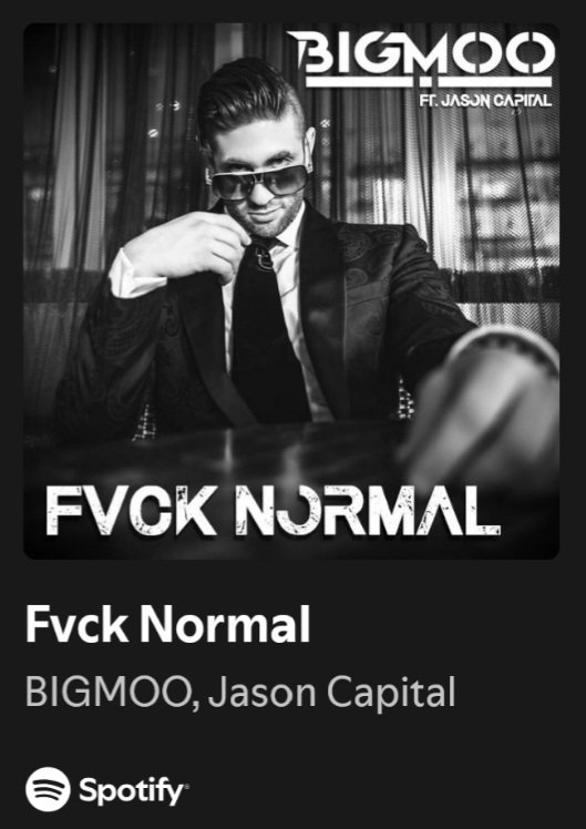 The Ri🎵ler of TR👁TH (@cryptobulliever) on Twitter photo 'To those of you who 
really are conceited:
You're a fool that's
about to be unseated.
This is My Destiny and
God's here to lead it.
I am not better than anyone.
Just different from everyone.
'FVCK NORMAL'
open.spotify.com/track/4Z6fXVZP…
I am not the Narcissist Lex Luger
Don't hate cuz I 'To those of you who 
really are conceited:
You're a fool that's
about to be unseated.
This is My Destiny and
God's here to lead it.
I am not better than anyone.
Just different from everyone.
'FVCK NORMAL'
open.spotify.com/track/4Z6fXVZP…
I am not the Narcissist Lex Luger
Don't hate cuz I