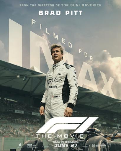 F1 was fantastic!
Grizzled old veteran athlete looking for that last chance to win.  The young buck with a lot of potential and arrogance. Little bit of the plot from Major League and phenomenal directing
Nothing groundbreaking, just a good old-fashioned sports movie. Go see it!