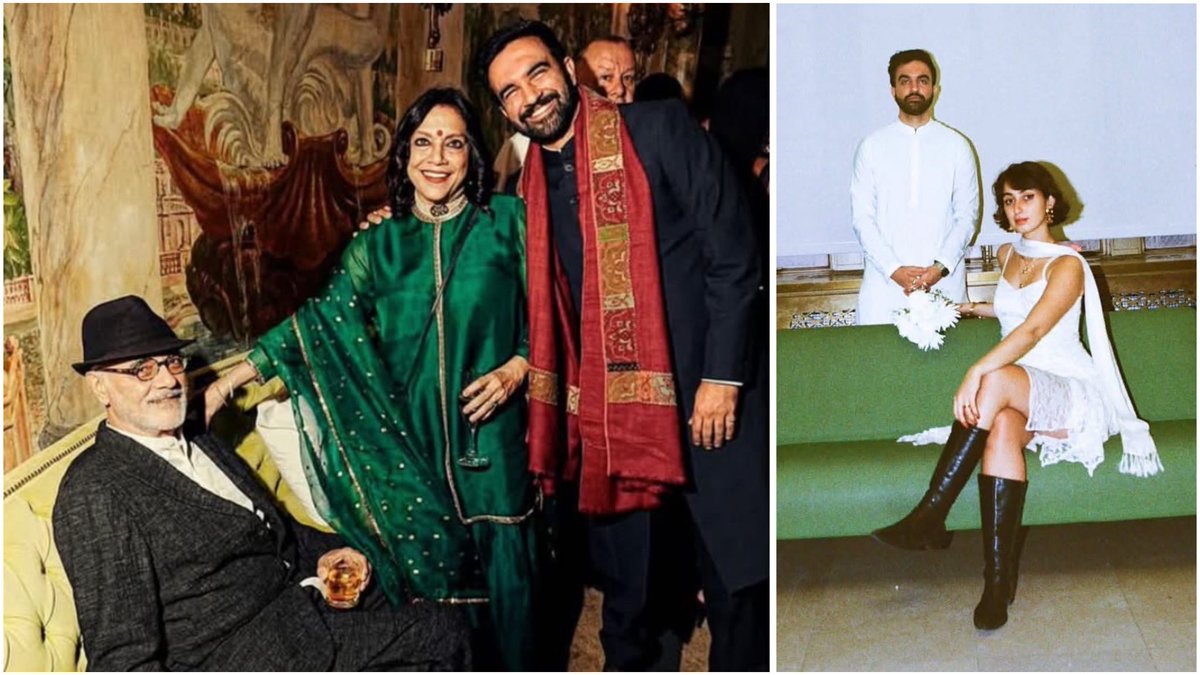 Muslim NYC Mayoral candidate Zohran Mamdani with his mother Mira Nair (Director of Kamasutra movie), and his wife Rama Duwaji. 

Our community is extremely proud of his Muslim identity though we didn’t even know his name two days ago. Just because he is anti-Israel and anti-Modi,
