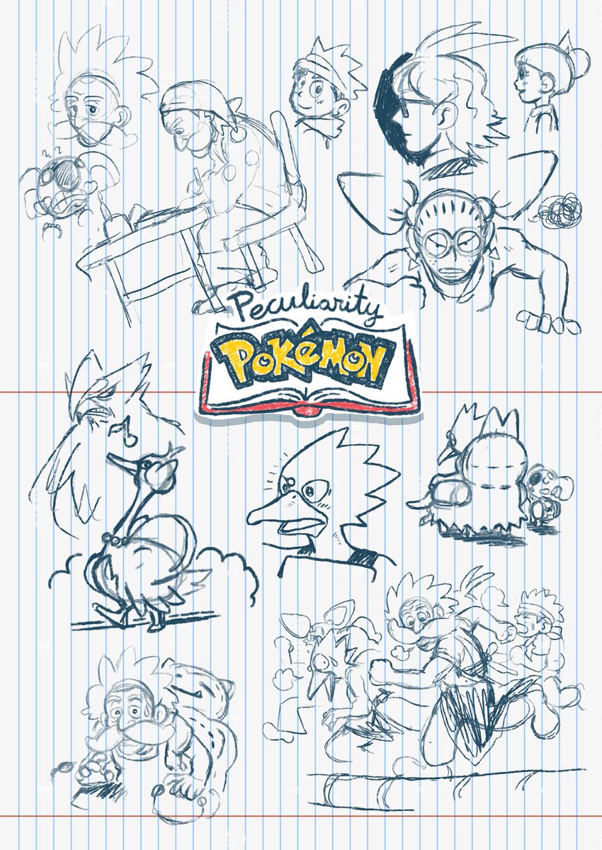 alexacedo's tweet image. Peculiarity Pokemon... Almost finished!!
