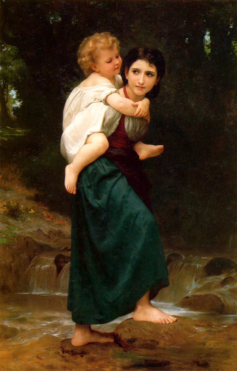 Passage gue #artbots #bouguereau