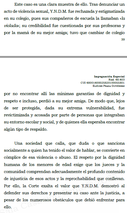 Corte S. Rad. 68603/25. Actos Sexuales con menor de 14 años.

Informe Psicológico Forense que define rasgos de la personalidad del procesado con agresiones sexuales no es relevante para el proceso penal pues no contribuye a hacer menos o más probable la responsabilidad penal.