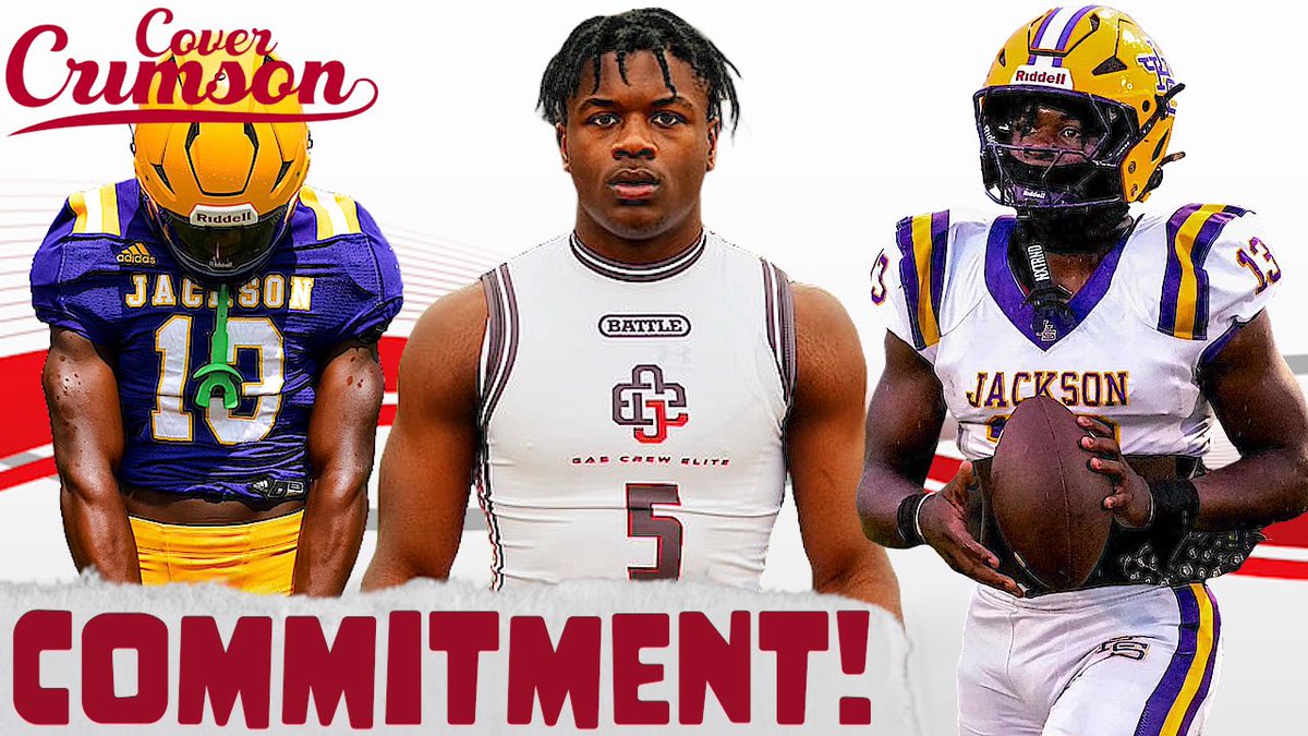 BREAKING: Alabama has landed 5-star RB Ezavier Crowell! MASSIVE get for the Crimson Tide. <a href="/BroadcasterMick/">Mick Gillispie</a> and I react HERE: youtu.be/yu-dR2pqllg?si…