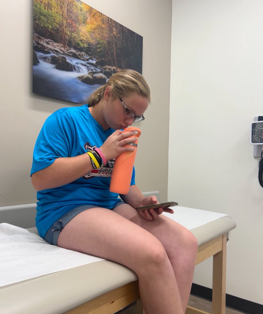 Was really hoping to play with my girls today in Colorado but instead found out I have tonsillitis. I’m hoping I can be back on the field soon!