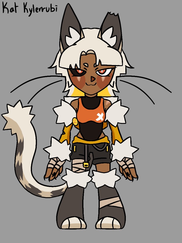 Kasstrubi's tweet image. If u wanna make fanart for me here's my mainoc/bsoc refs
#ocref #oc #myoc